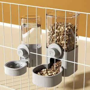 1.2L Automatic Pet Feeder Bowl | Cage Hanging Food Dispenser