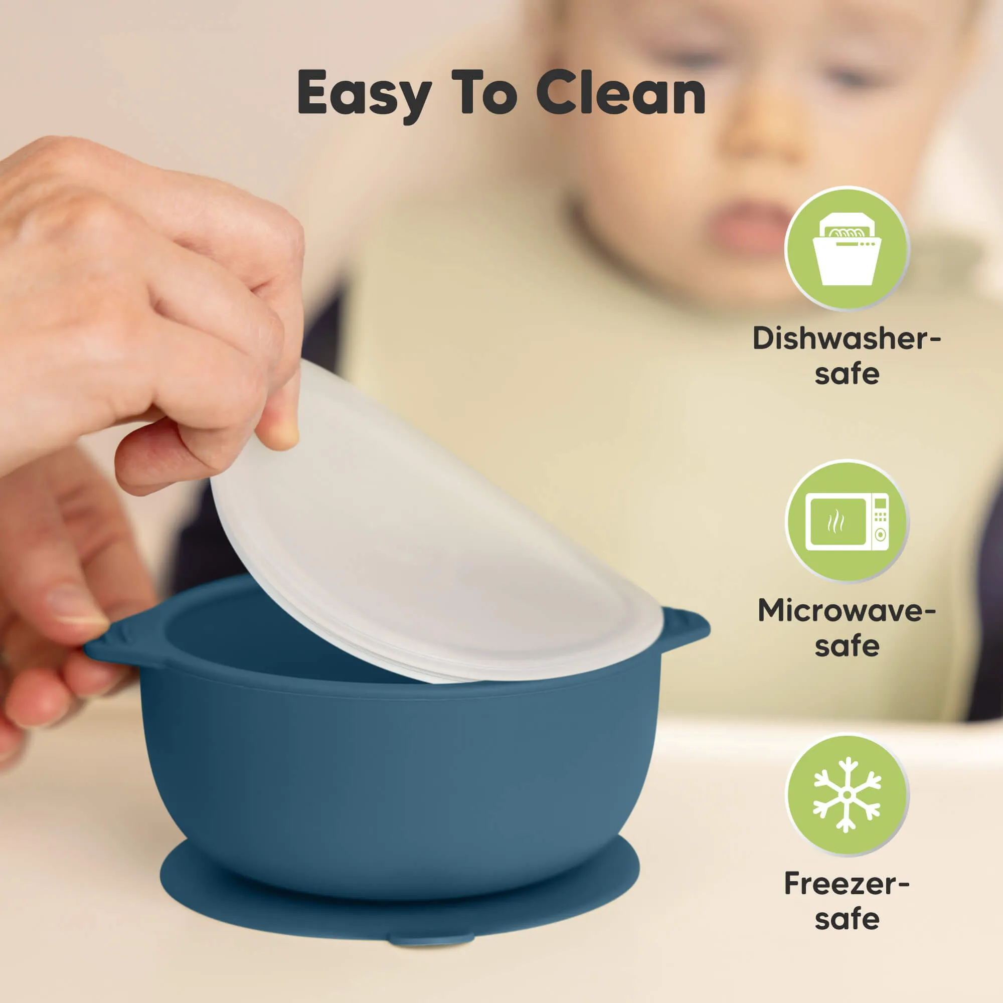 2-Pack Prep Silicone Suction Bowls (Valiant)