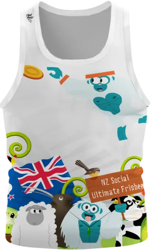 2015 Vol 1 Replica White Singlet