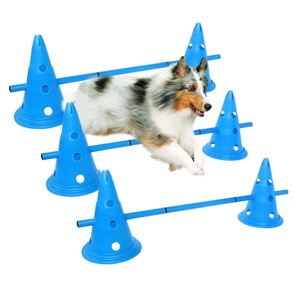 3-Set Outdoor Pet Dog Training Equipment - Enhance Your Dog's Agility and Fitness