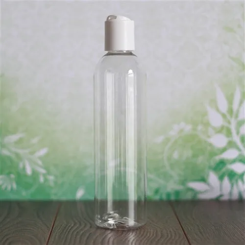 8 oz Clear PET Bullet Bottle with 24-410 Neck