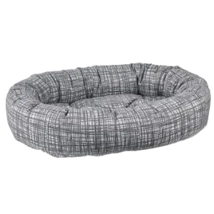 Bowsers Donut Dog Bed Micro Jacuard Tribeca