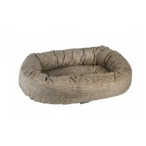 Bowsers Donut Dog Bed Microcord Wheat
