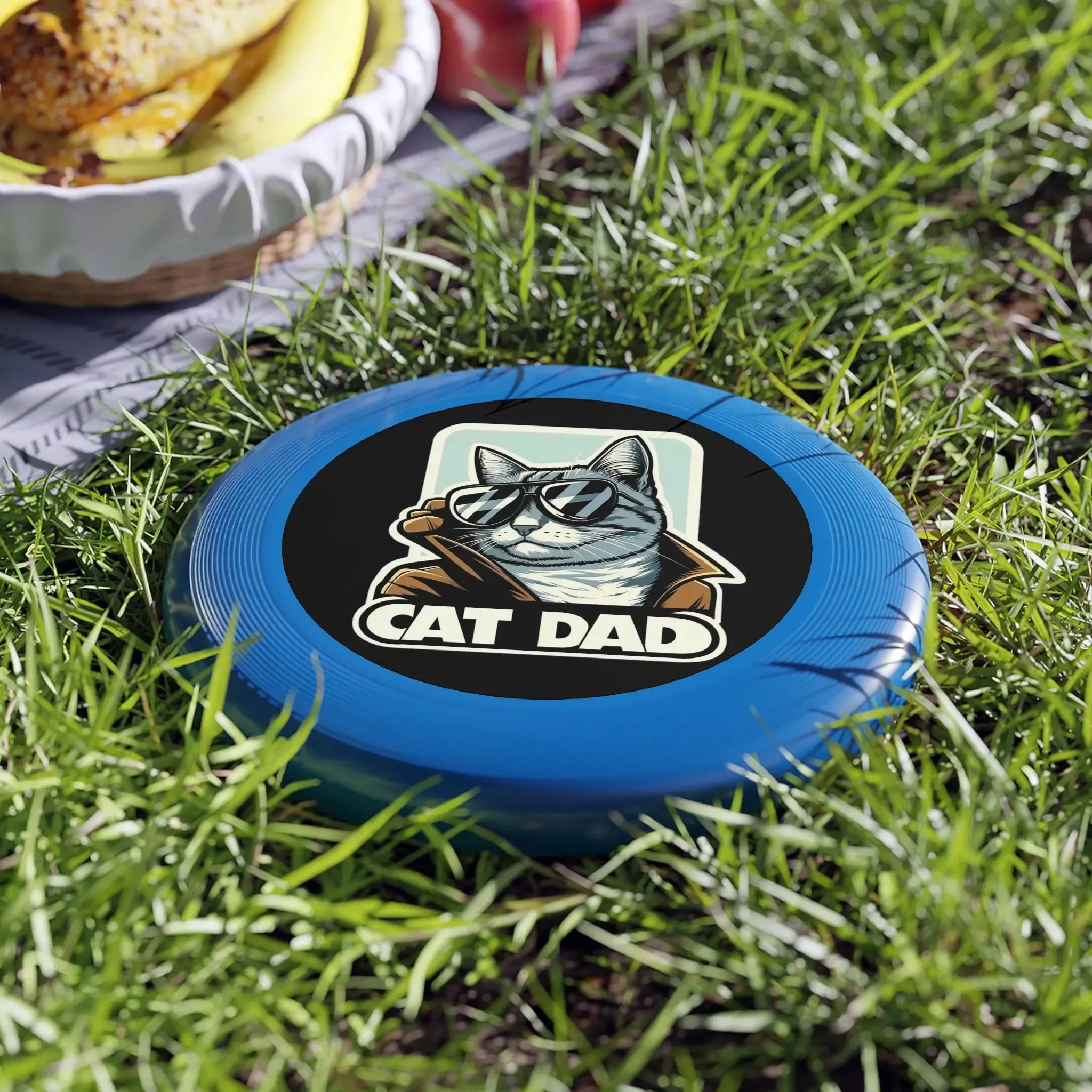 Cat Dad Wham-O Frisbee - Dad Gift Idea