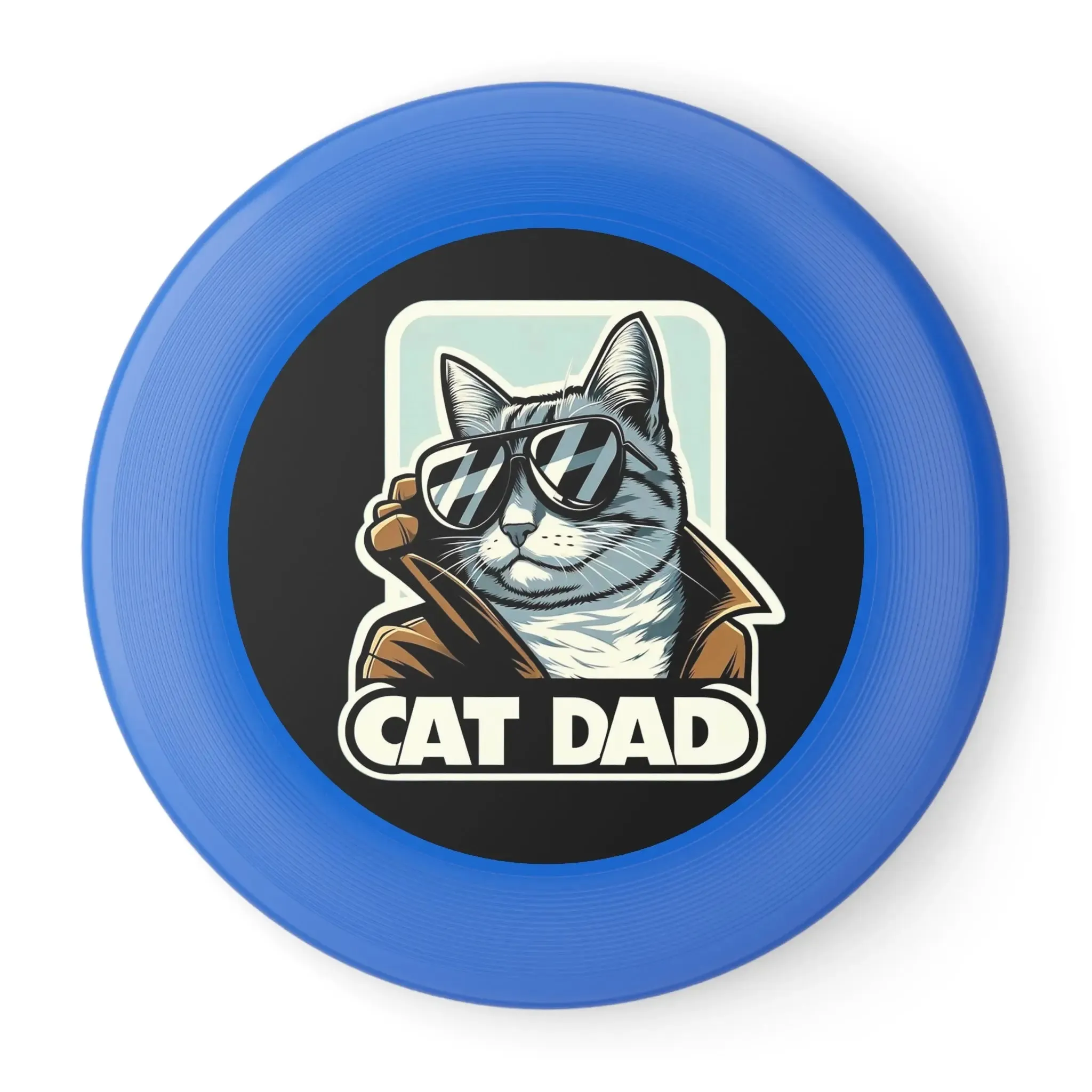 Cat Dad Wham-O Frisbee - Dad Gift Idea