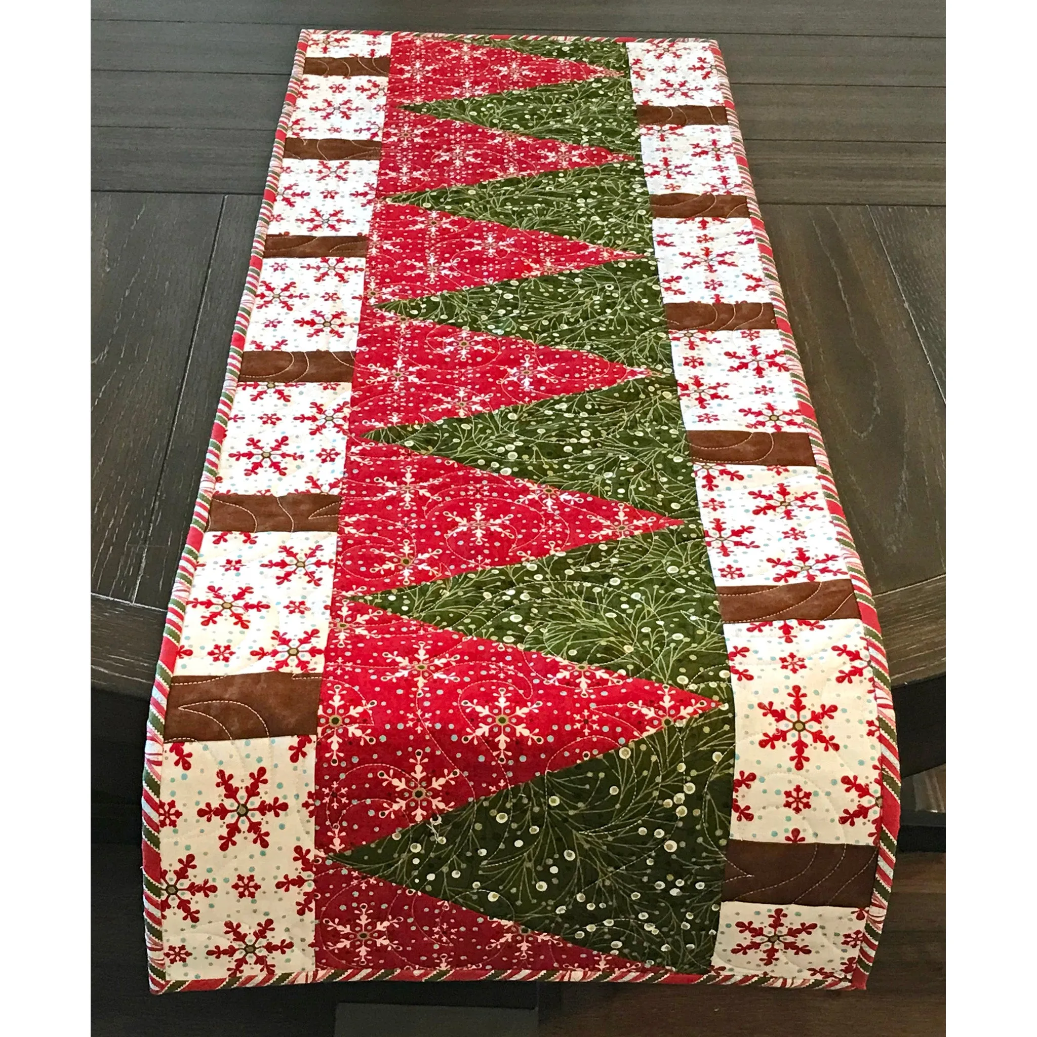 Christmas Tree Lane Quilt CCQ-064e - Downloadable Pattern