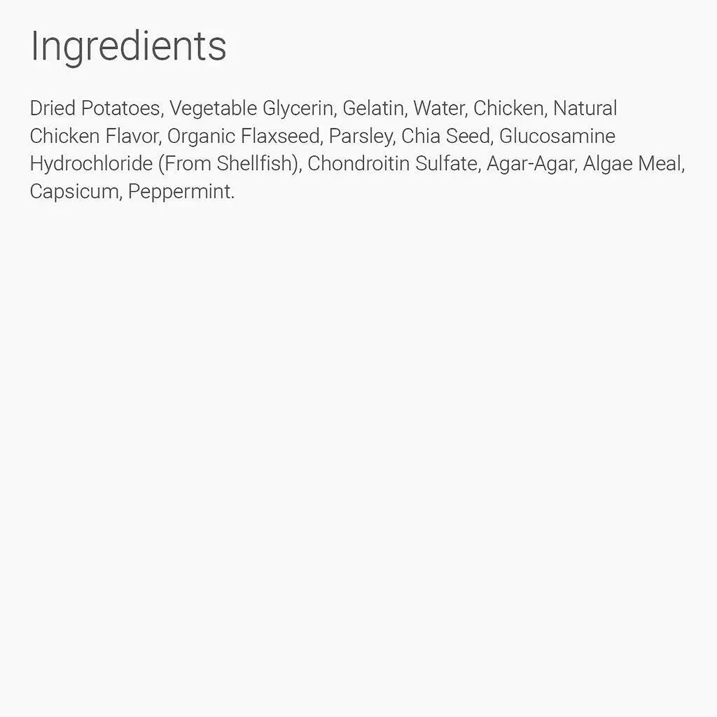 Get Naked Joint Health Grain-Free Dental Stick Dog Treats, Small, 18 count