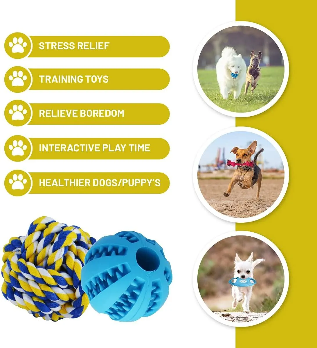 Great Pet Gift of Puppy Toys for Small Medium Dogs , Dog Toys for Boredom