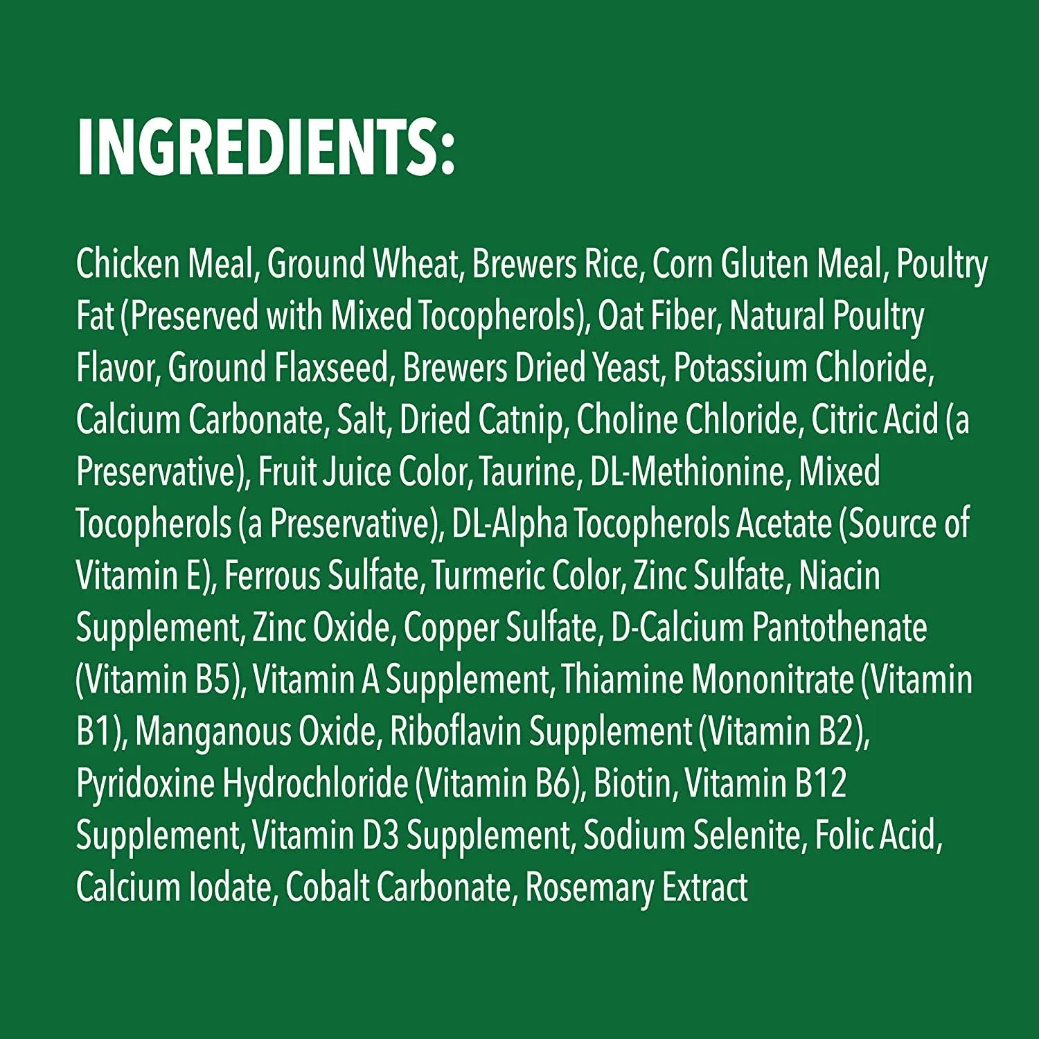 Greenies Feline Natural Dental Care Cat Treats Catnip Flavour