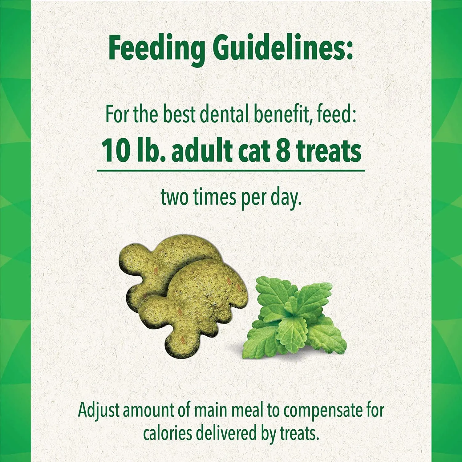 Greenies Feline Natural Dental Care Cat Treats Catnip Flavour