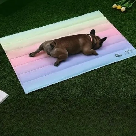 IcePup Frenchie Summer Cooling Mat with Advanced Ice Tech