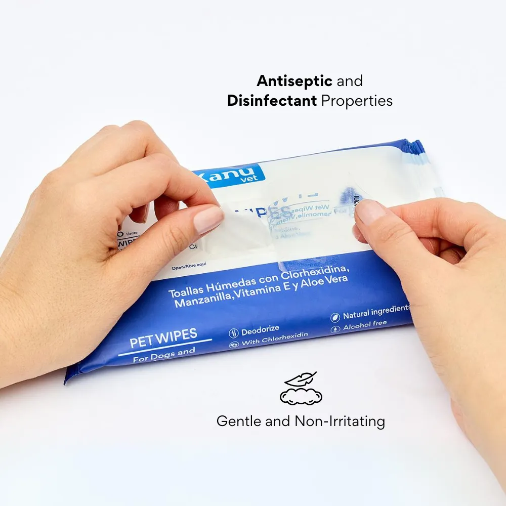 Kanu Pet Wet Wipes for Pets
