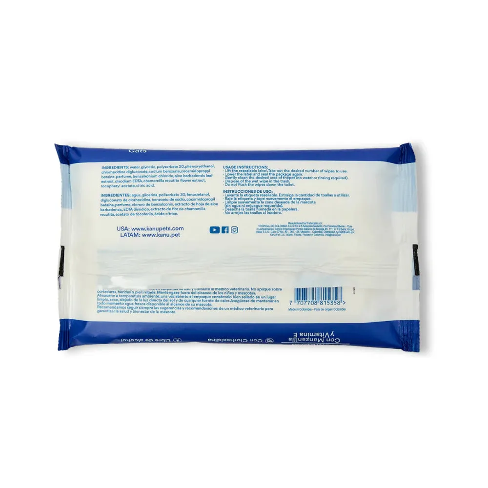Kanu Pet Wet Wipes for Pets