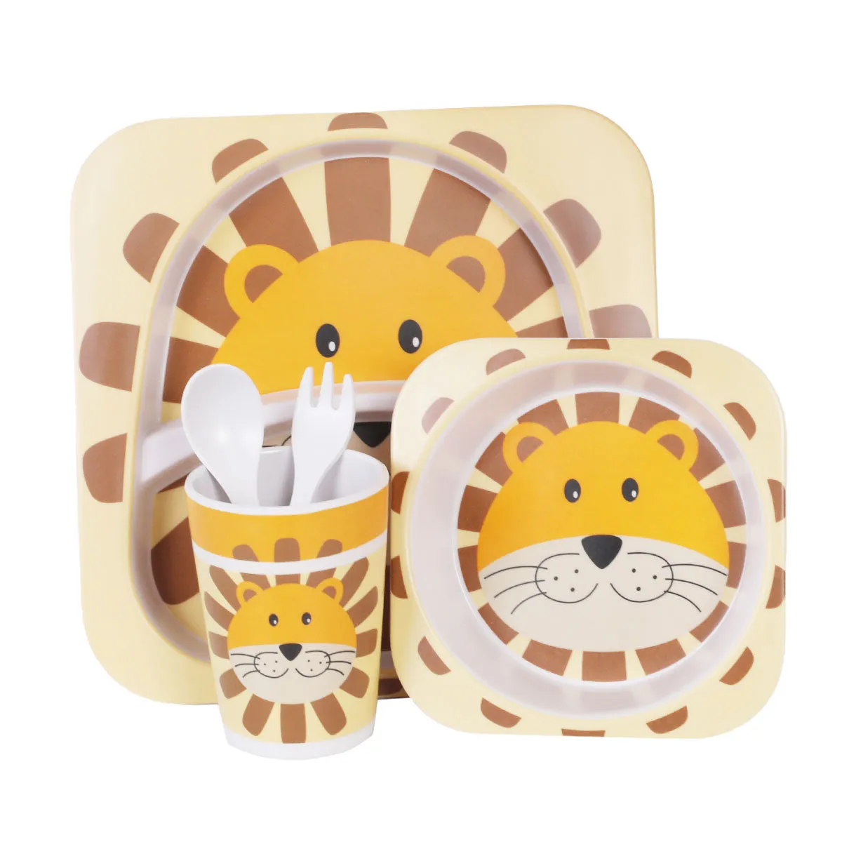 ORIGIN Bamboo Four Piece Dinner Set