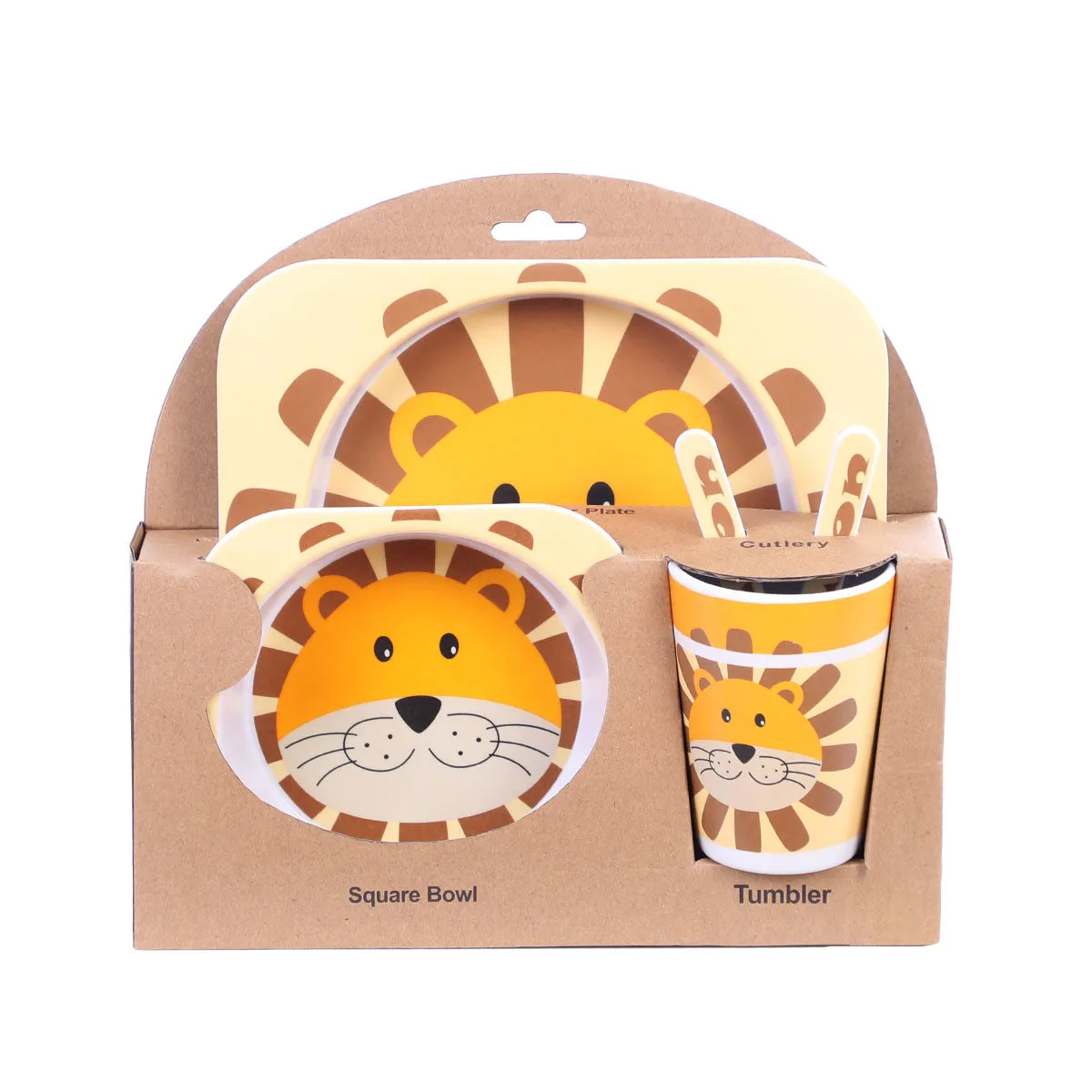 ORIGIN Bamboo Four Piece Dinner Set