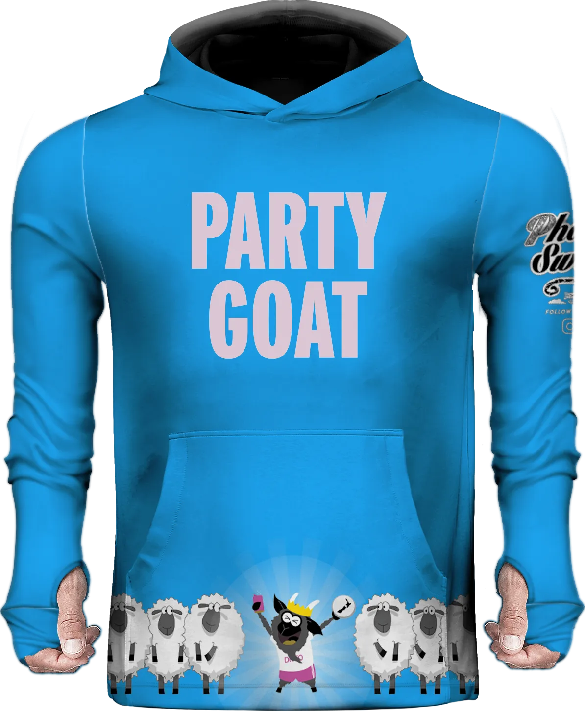 Party Goat Sun Hoodie