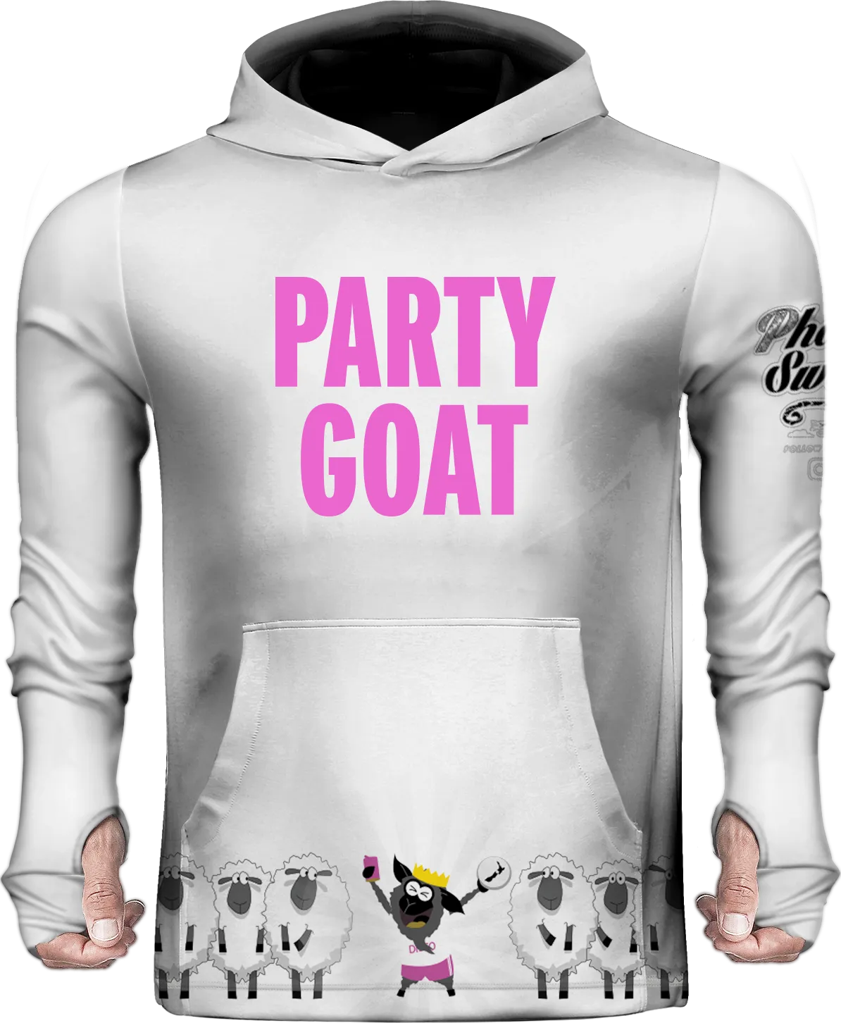 Party Goat Sun Hoodie