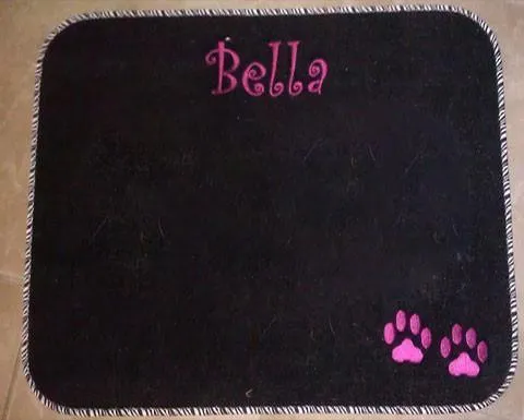 Personalized Pet Food Mat
