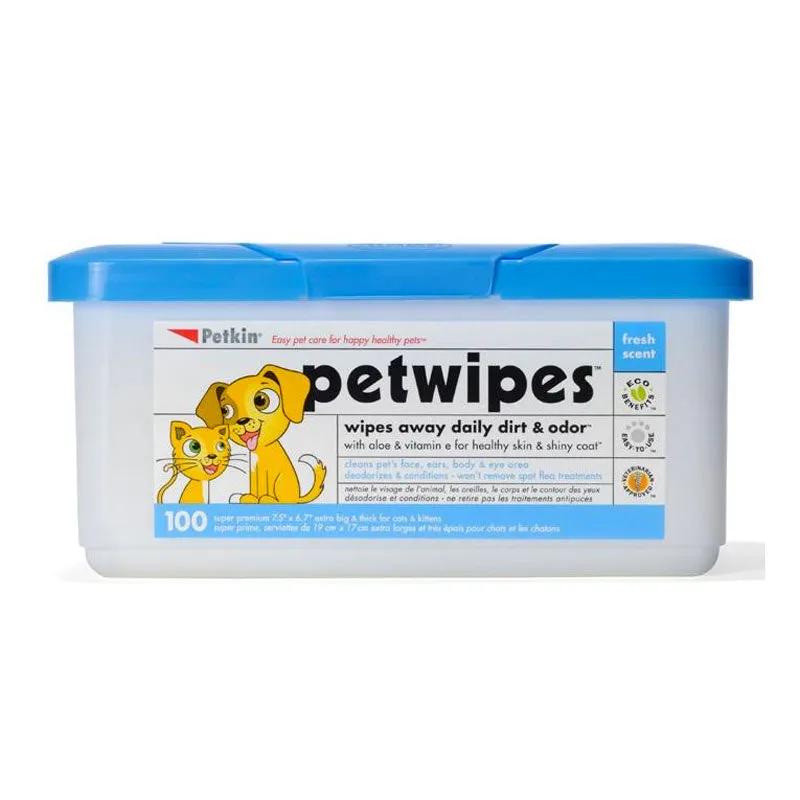 Petkin Pet Wipes