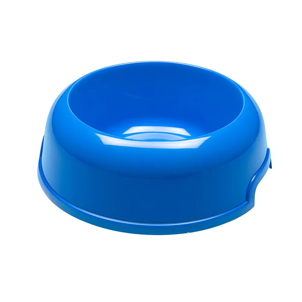 Plastic bowl with anti-slip and handle