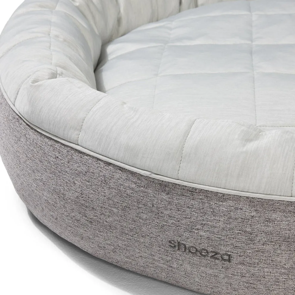 Snooza Cooling Cuddler Powder Grey Dog Bed Extra Large^^^