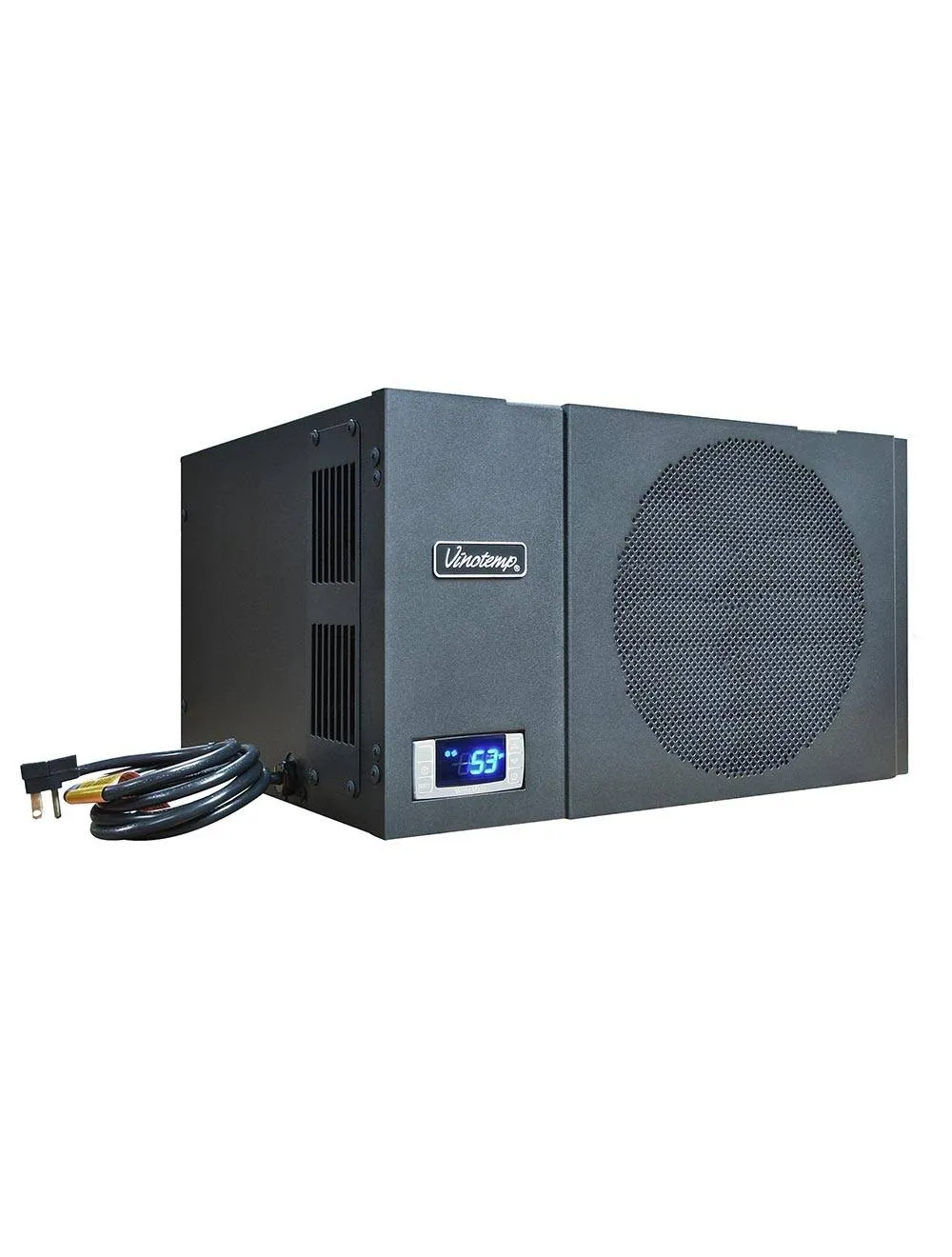 Wine-Mate WM1500HTD Self-Contained Wine Cellar Humidity and Temperature Wine Cooling System, Bottom and Side Air Flow, 90 cu ft cooling capacity